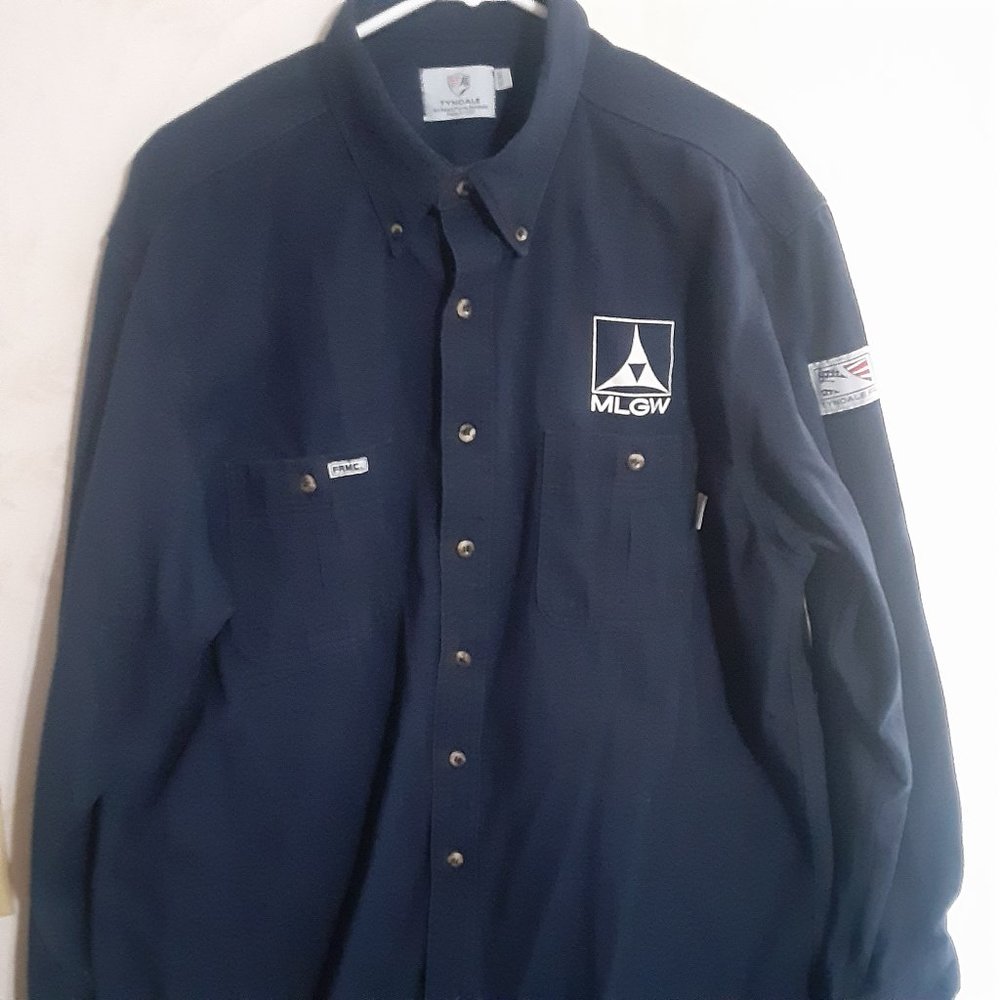 Tyndale Men's Arc Rated/Flame Resistant Long Sleeve Shirt in Size XL